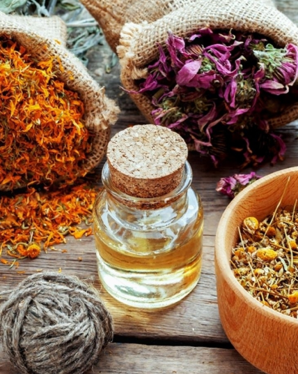 Herbs and Oil - Mobile